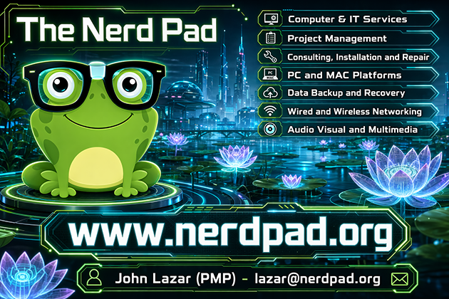 The Nerd Pad Computer & IT Services by John Lazar